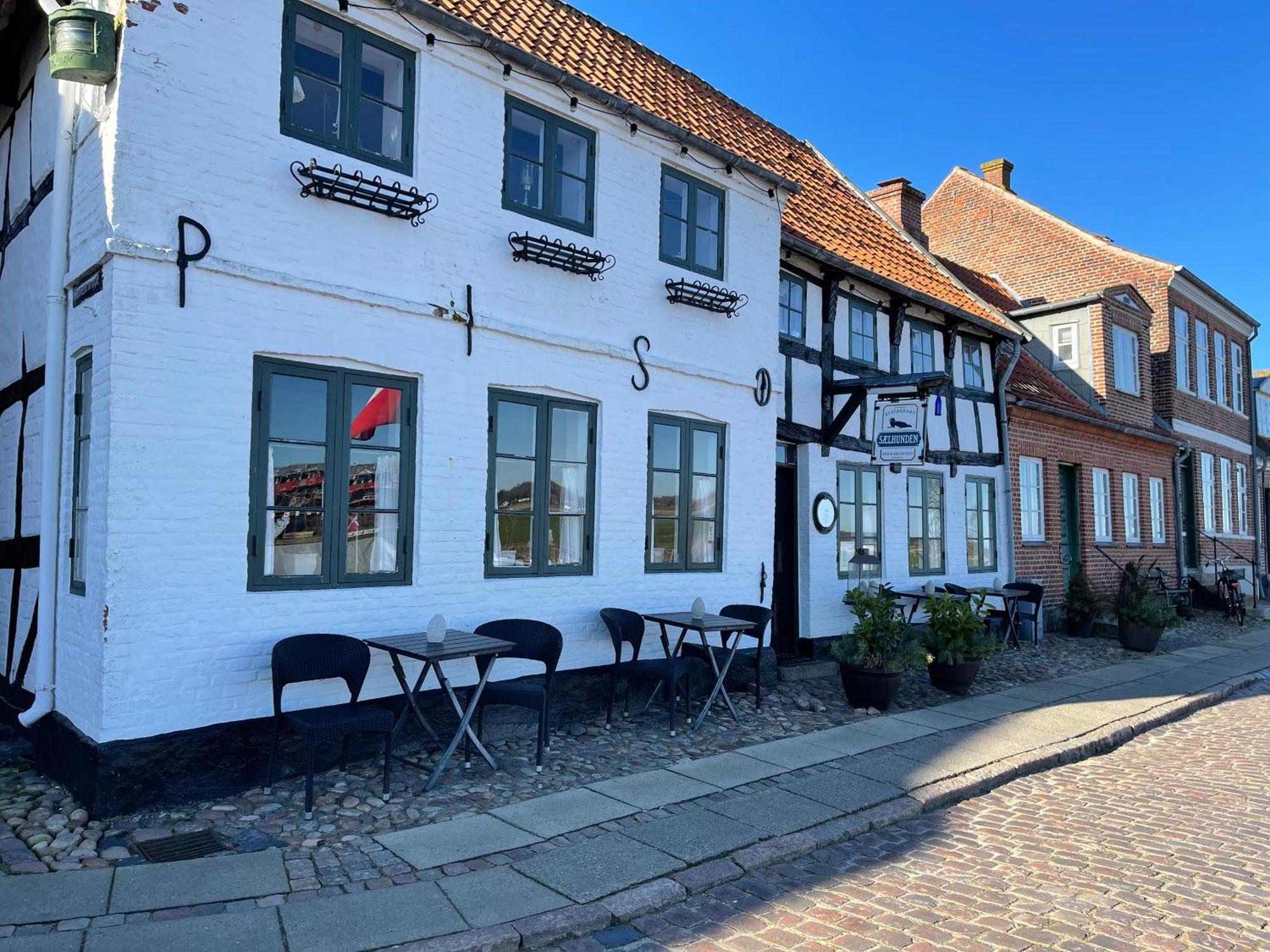 Bed and Breakfast Restaurant Saelhunden Ribe Exterior foto
